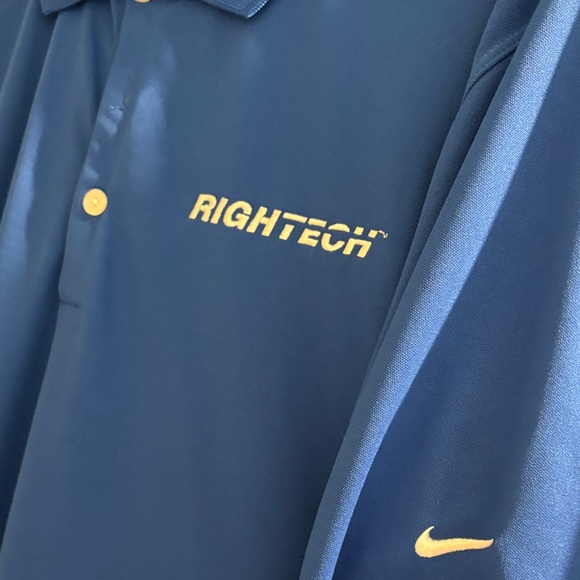 Nike Blue Polo Shirt - Picture 4 of 4
